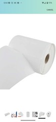 L LIKED 2500 PCS 4″x 6″ Direct Thermal Labels White Perforated Shipping…