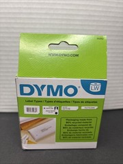 DYMO AUTHENTIC LW WHITE MAILING ADDRESS LABELS LABELS 2ROLLS OF 350 (700 TOTAL)