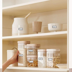 Removable Labels, Blank Freezer Labels for Food Containers, 1×2 Inch Freezer Sti