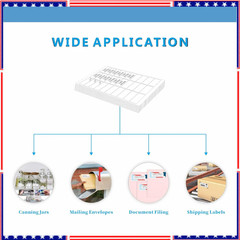 Printable Address Labels, 1″ X 2-5/8″, 900 Labels, 30 Labels per Sheet, Mailing