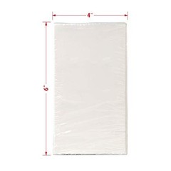 Fanfold 4”x 6” Direct Thermal Shipping Labels Self Adhesive, 500 Postage Mail…