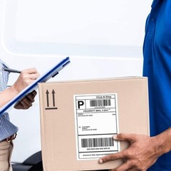 2500 PCS Thermal Shipping Labels, 4″x6″ Perforated – Strong Adhesive, Easy Stick
