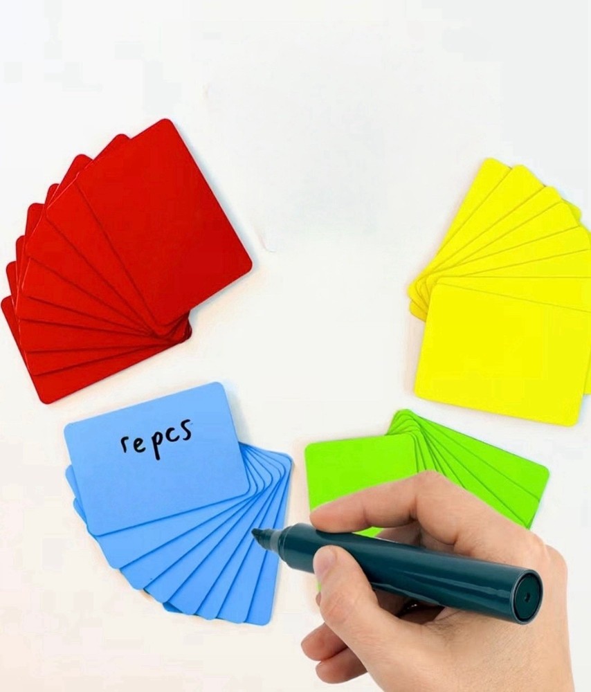 Availey 60 Pieces (3.2 X 1.2) Magnetic Dry Erase Labels – Reusable Strip Color..