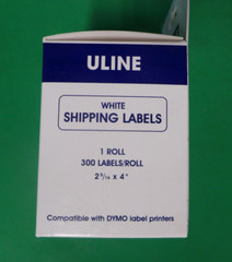 (Lot of 5)NEW ULINE Shipping Labels 2 5/6″ X 4″ (300 Labels/Roll) S-8505