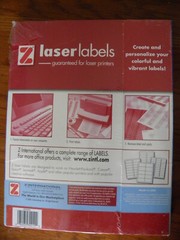 Z Mailing Labels Full Sheet Laser 8-1/2″x11″ 100 White avery 5165 equivalent