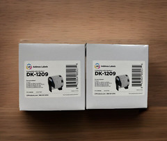 2pk Compatible DK-1209 Die-Cut Label for Brother QL-1050 QL-580N QL-1110NWB QL