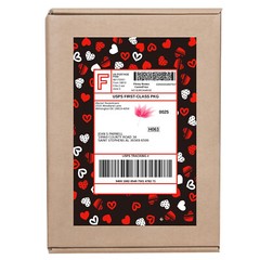 4000 Premium 8.5×5.5 Half Sheet Shipping Mailing Label Self Adhesive 2 Per Sheet