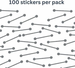 Tamper Evident Stickers Security Labels 0.5 Inch X 2.875 White Pack of 100