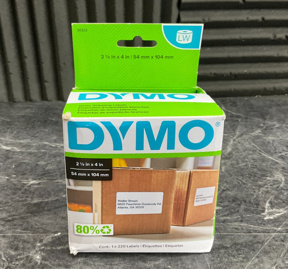 Dymo Shipping Labels 2 1 2″ x 4″ 30323 ✅❤️️✅❤️️ BRAND NEW! SEALED IN BOX!