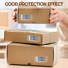 500 Pcs Label Protector Back to School Clear Labels Stickers Wafer Seals