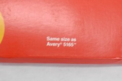 Lot of 2 Universal Laser Printer Permanent Labels 8-1/2″ x 11″ White UNV80109
