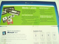 AVERY 959053 WHITE REMOVABLE PRINTABLE LASER 2100 LABELS 46×11.11MM L7656 REV