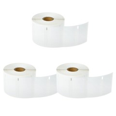 3Rolls 1000 Multipurpose Direct Thermal Labels 30334 for DYMO LW 1-1/4″ x 2-1/4″