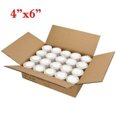 2-20 Rolls 4×6 Direct Thermal Shipping Labels For Zebra 2844 Eltron 250 Per Roll