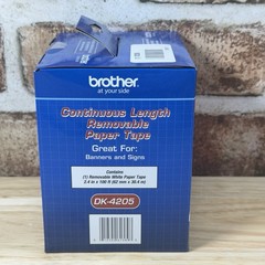 3 PC LOT Brother DK-4205 Removable Continuous Paper Labels – 2.4″ x 100′