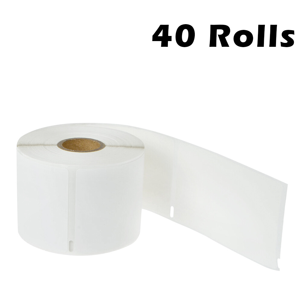 40Rolls 2-5/16″ x 4″ Large White Shipping 300 Labels 30256 For Dymo LabelWriter