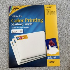 Avery Mailing & Address Labels Mixed Lot Partial Packs Used