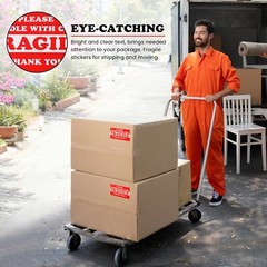 500 pieces 3″ x 5″ Handle With Care Fragile Label Sticker Self Adhesive Warning