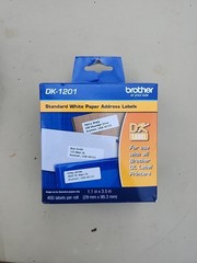 Brother QL Label Printer DK-1201 Standard White Paper Address Labels