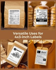 Reliable 4×3 Thermal Labels – 500 Sheets | Perforated & Waterproof for Shipping