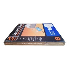 Simon Laser Labels 1×4 Inch White Permanent Adhesive 2000 Labels 100 Sheets New