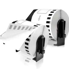 Brother DK-2205 Compatible Labels – 2 Rolls – 2.4”x 100 ft Continuous Roll [New]