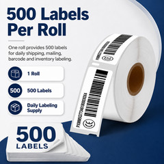 10Roll DYMO LW 30336 Compatible Return Address Label 1″ x 2-1/8″ 500 Labels/Roll
