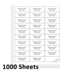 1000 Sheets 1″x2-5/8″ Address Shipping Labels Stickers 30-UP for Inkjet & Laser