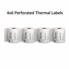 4×6 Thermal Shipping Labels 1000 Count | 4 Rolls | Zebra ZP450 Compatible