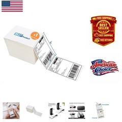 500 Direct Thermal Labels, 4 x 6 Perforated – Compatibility & Quality Combined