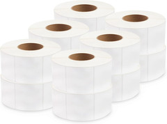 12 Rolls of 3×3 Direct Thermal FBA Labels – 6000 Compatible Stickers