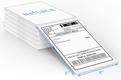 NefLaca 500 Labels 4×6 Direct Thermal Shipping Label for Rollo Nelko Zebra