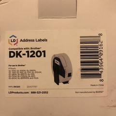 LD Compatible Address Label Replacements for Brother DK-1201 – 1.1 in x 3.5 in