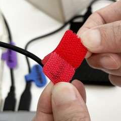 24 Pcs Write On Cord Labels Cable Tags Wire Markers for Cable Identification