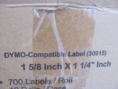 Dymo-Compatible(30915) Premium Labels 1 5/8 X 1 1/4 inch 700/Roll 2 Rolls