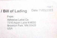 4 Rolls 4×3 Direct Thermal All Temp w/Perf Shipping Labels (8000 total labels)