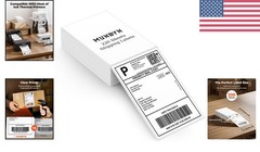 Eco-Friendly 4×6 Shipping Labels – Commercial Grade, 220 Easy Peeling Sheets