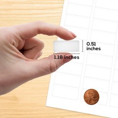 (60-Pack) Clothing Labels Self-Stick No-Iron Write-On | Great for Children&Adult