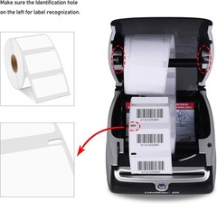8 Rolls Multipurpose Label Compatible for Dymo LabelWriter 30334 2-1/4″ x 1-1/4″