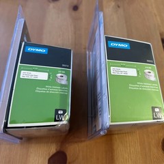 2 DYMO LabelWriter White Address Labels 1 1/8 x 3 1/2 1040 Labels 30572