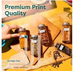 2x Aegis Adhesives 1.5″ X 1″ Square Direct Thermal Multipurpose 300 Labels/Roll