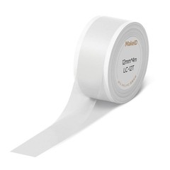 L1C Label Maker Tape Refills 12mm x 4m 0.47 Inch x 13 FT Continuous Thermal
