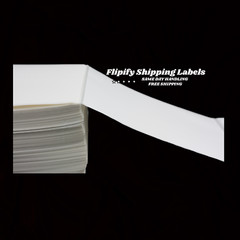 4 x 6 Fanfold / Roll Thermal Shipping Labels Paper for Zebra & Rollo Printers