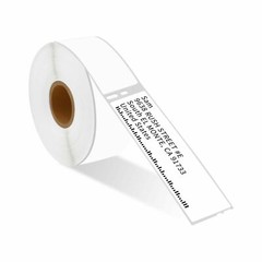 12Rolls of 350 Address Label 1-1/8″ x 3-1/2″ for Dymo 30252 LabelWriter 450 Duo