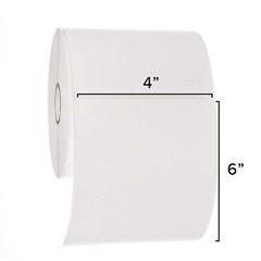 500 Per Roll 4×6 Direct Thermal Labels for Zebra 2844 ZP450 ZP500 ZP505 Eltron