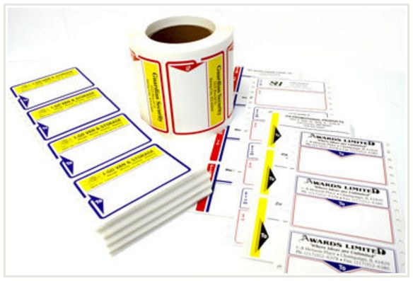 10,000 Continuous Printed Shipping Labels, 4″ x 3″ Custom Mailing Stickers, roll