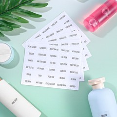 360 Pcs Waterproof Labels for Bottles, Travel & Toiletry Bottles – Refillable…