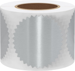 2″ Certificate Paper Reward Stickers Embossing Labels with Serrated Edge 300 Sti