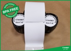 4 Rolls 220 LabelWriter Thermal Shipping Labels 4×6 Compatible 1744907 Dymo 4XL