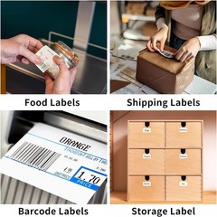 1000/Roll 2.25″ x 1.25″ Direct Thermal Shipping Barcode Labels for Zebra LP2824